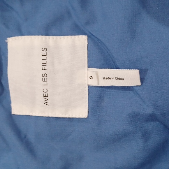 New Avec Les Filles denim jacket - Picture 3 of 4